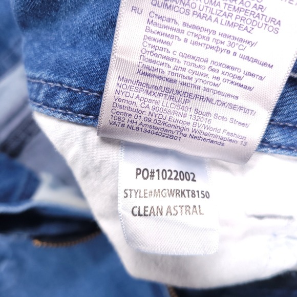 NYDJ Jeans Size 14 Teresa Wide Leg Higher Rise Trouser *HEMMED 31" Inseam - Picture 9 of 15